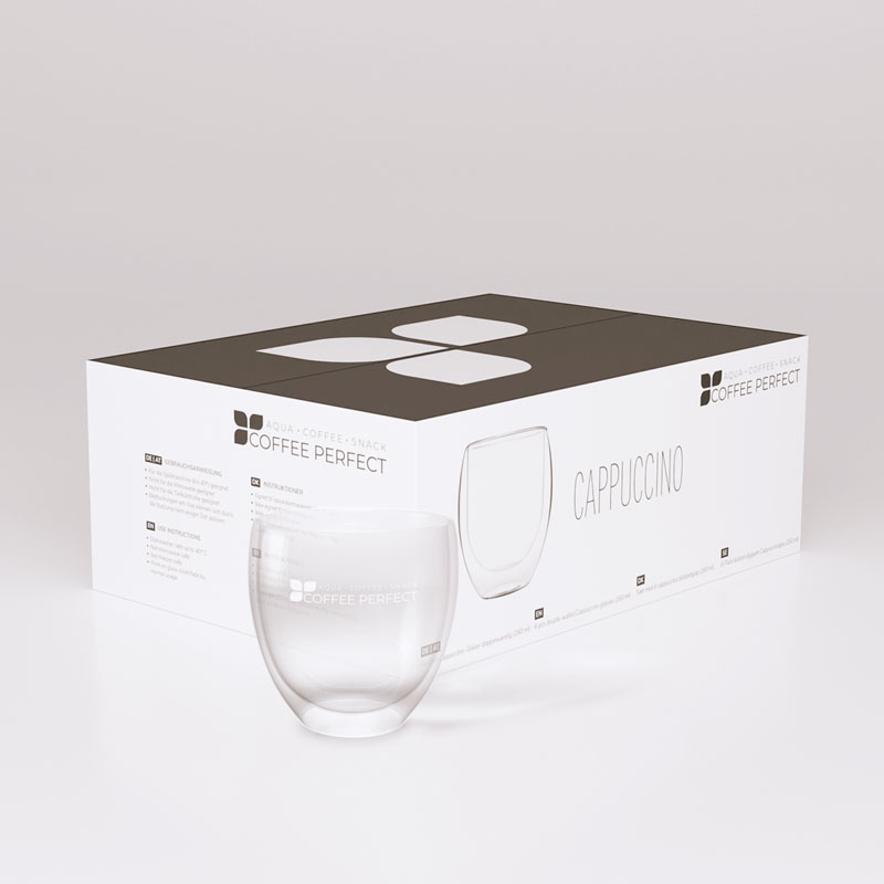 Dobbeltvægget glas