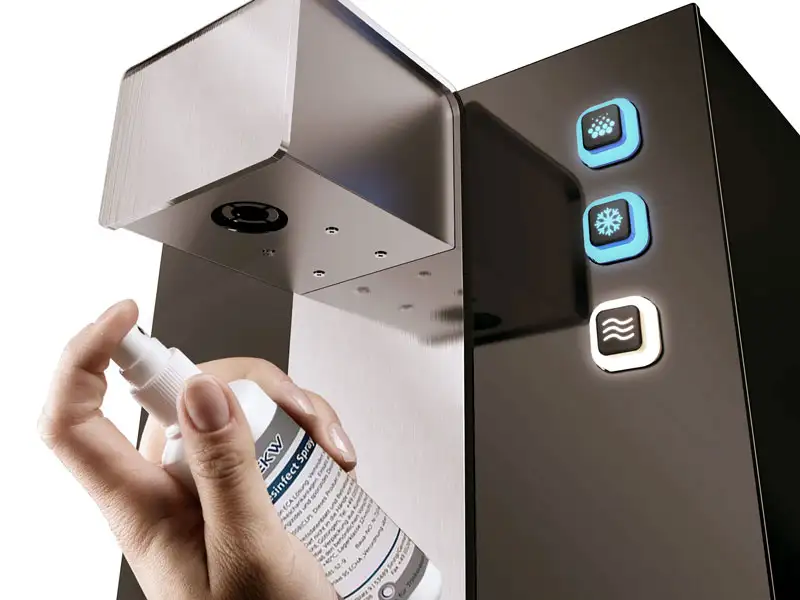 Reinigung AP40 Wasserspender