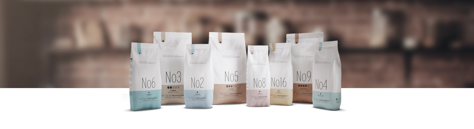 Premium Line – kvalitetsingredienser til kaffeautomater